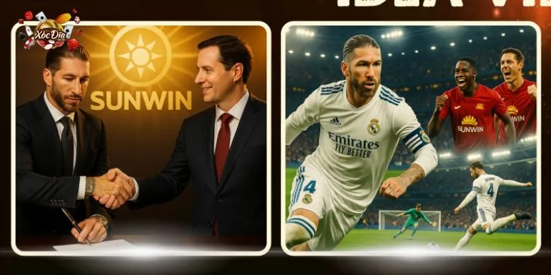 sergio-ramos đại sứ thương hiệu sunwin 2026